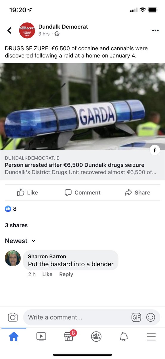 Alright calm it down Sharron fucking hell