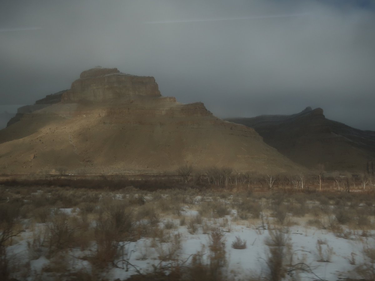 Western Colorado is just as pretty as the Rockies! We're getting closer to the weird alien landscapes of Utah.