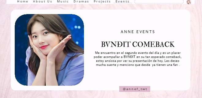 annef_twt's tweet photo. ♡ ; 𝓝𝓪𝓽𝓲𝓸𝓷𝓪𝓵 𝓕𝓲𝓻𝓼𝓽 𝓵𝓸𝓿𝓮...
#BVTCB + #DRAMATICB
Me encuentro en el tan esperado regreso de BVNDIT, para mi es un placer estar aquí apoyándolos espero ver pronto su presentación en el escenario. ¡Mucha suerte! https://t.co/VC6HZNXaAO