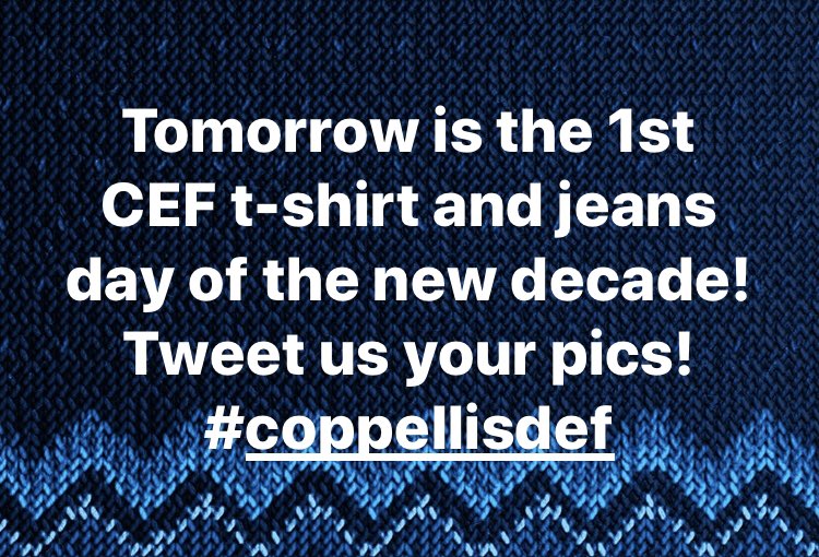 #CEFtshirtday #jeansday #sonicdrinkanyone?