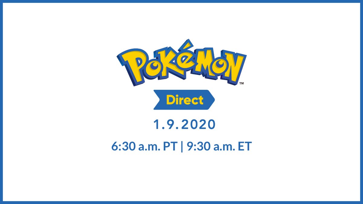 NintendoAmerica's tweet photo. The Pokémon Direct begins in just 30 minutes! Be sure to grab a seat and tune in!

https://t.co/d1Xx3bUMG0 https://t.co/YdtX043ivl