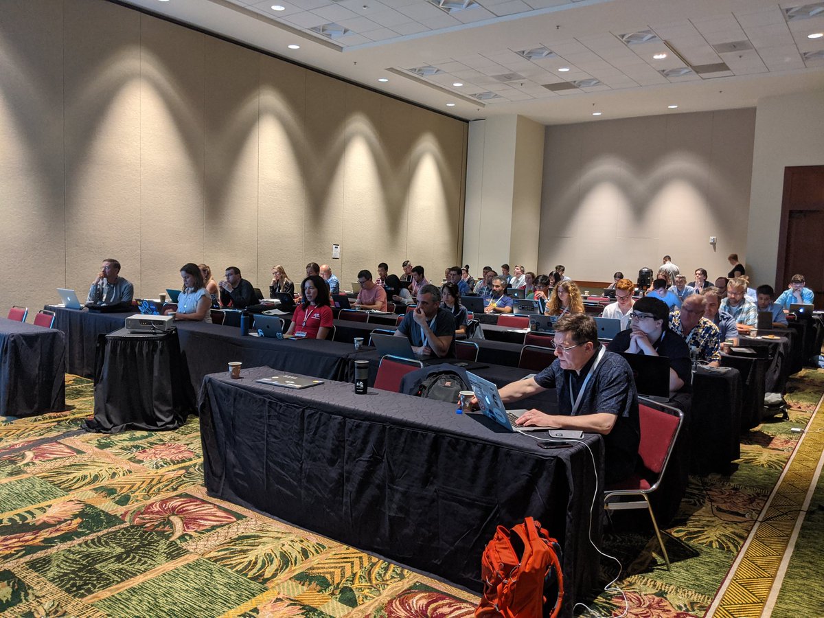 AstroBrigi's tweet image. And now we do deep learning at the astroML workshop. #astroml #AAS235