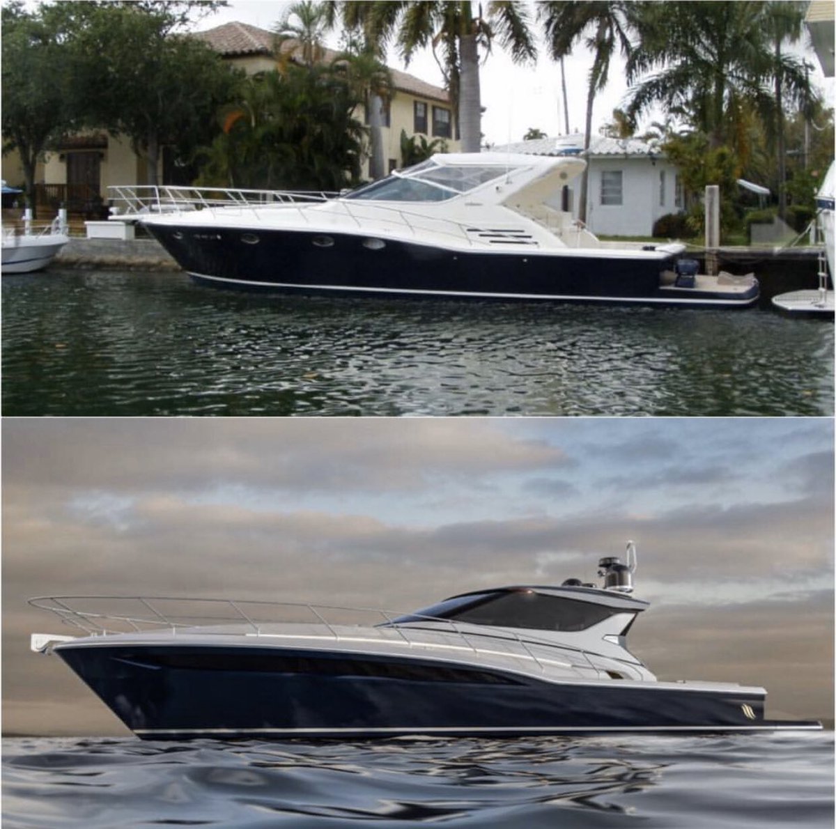 uniesseyachts's tweet photo. The 20 year evolution of the original Open 48 to the new 2020 Uniesse Exuma HTC5! #uniesse #htc5 #yacht #yachtbroker #yachting #motoryacht https://t.co/GqqXVTwCW1