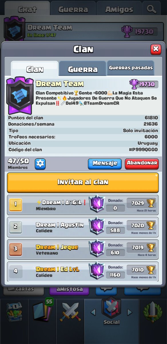 TeamDreamCR's tweet photo. Estamos renovando miembros , queremos gente activa con ganas de mejorar , con record de 6000 en adelante https://t.co/YicDaiBkYR