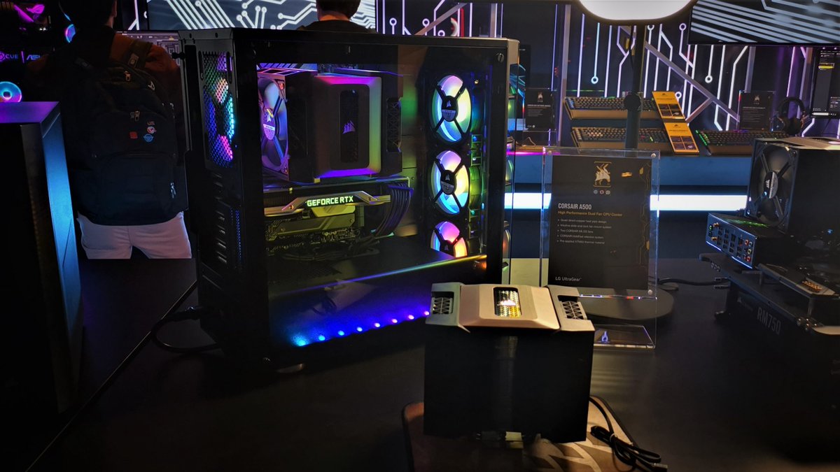 Technology_X's tweet image. Corsair Shows of the Best in The PC Business - CES 2020 Update - technologyx.com/ces-2020/corsa…