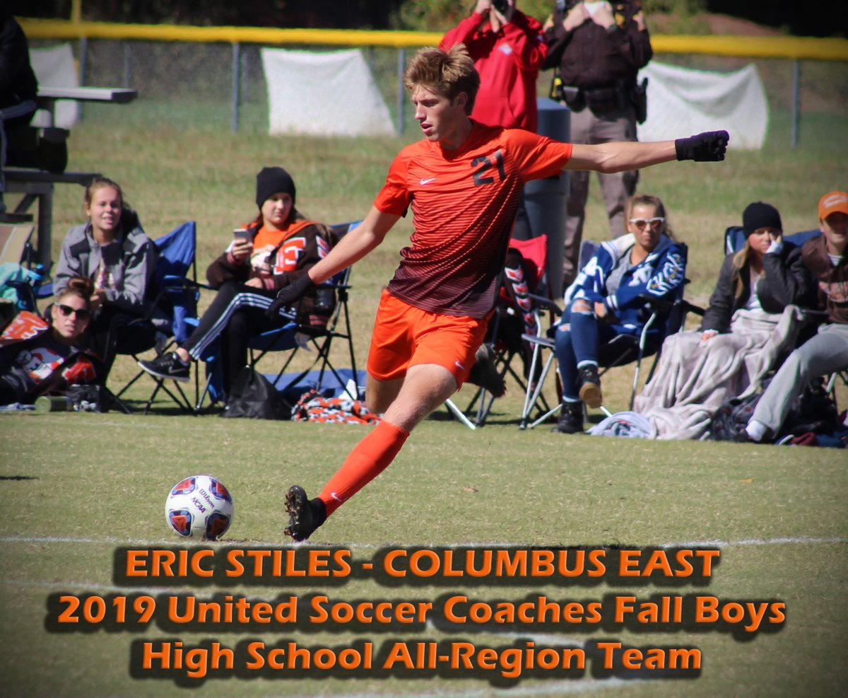 CE_Boys_Soccer's tweet photo. Congrats to @Estiles21 ! He is the First Regional All American in Columbus East Men's Soccer History. https://t.co/yHHT08AfbT