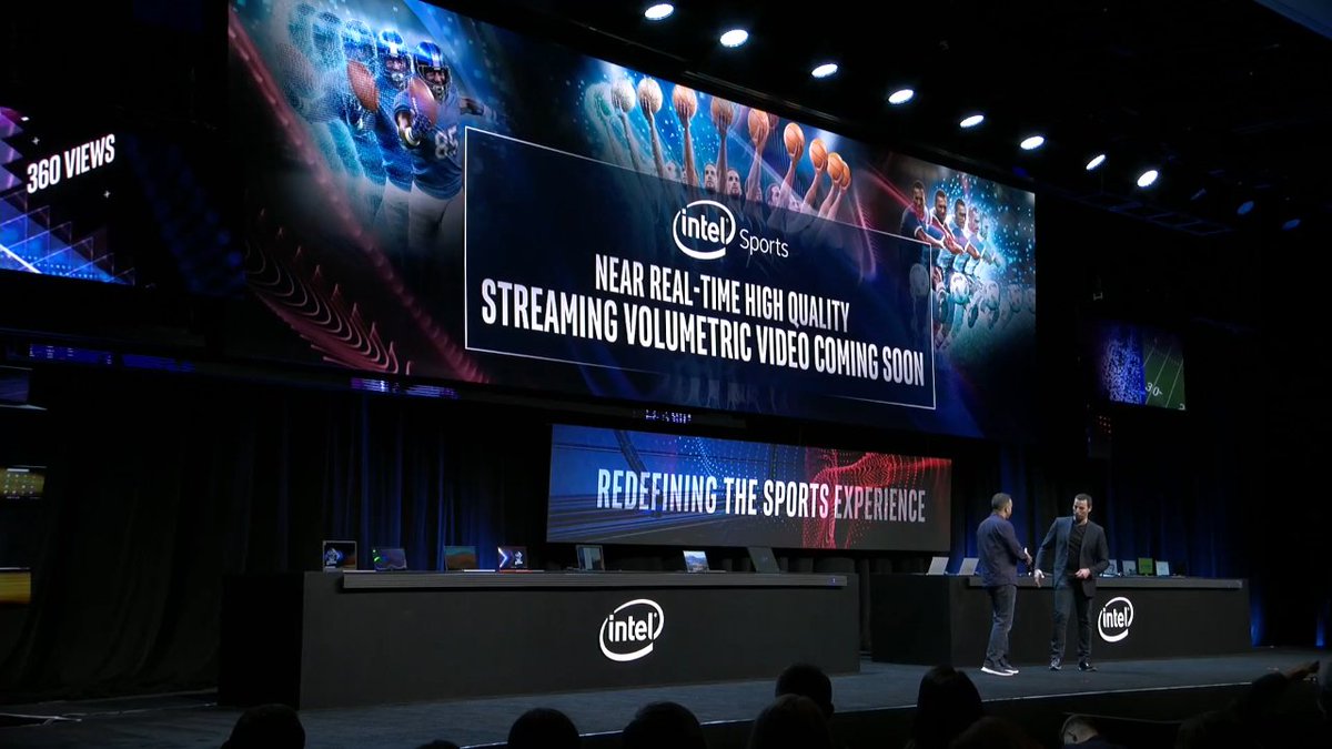 TopoClandestino's tweet photo. Intel will redefine the sports experience trough a volumetric video streaming service #CES #CES2020 #IntelAtCES #IntelCES #IntelCES2020 #Intel https://t.co/FmgjGEZ0cn