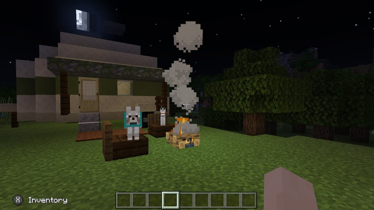 _squish's tweet photo. #camping #Minecraft https://t.co/MMcl1DtEvv