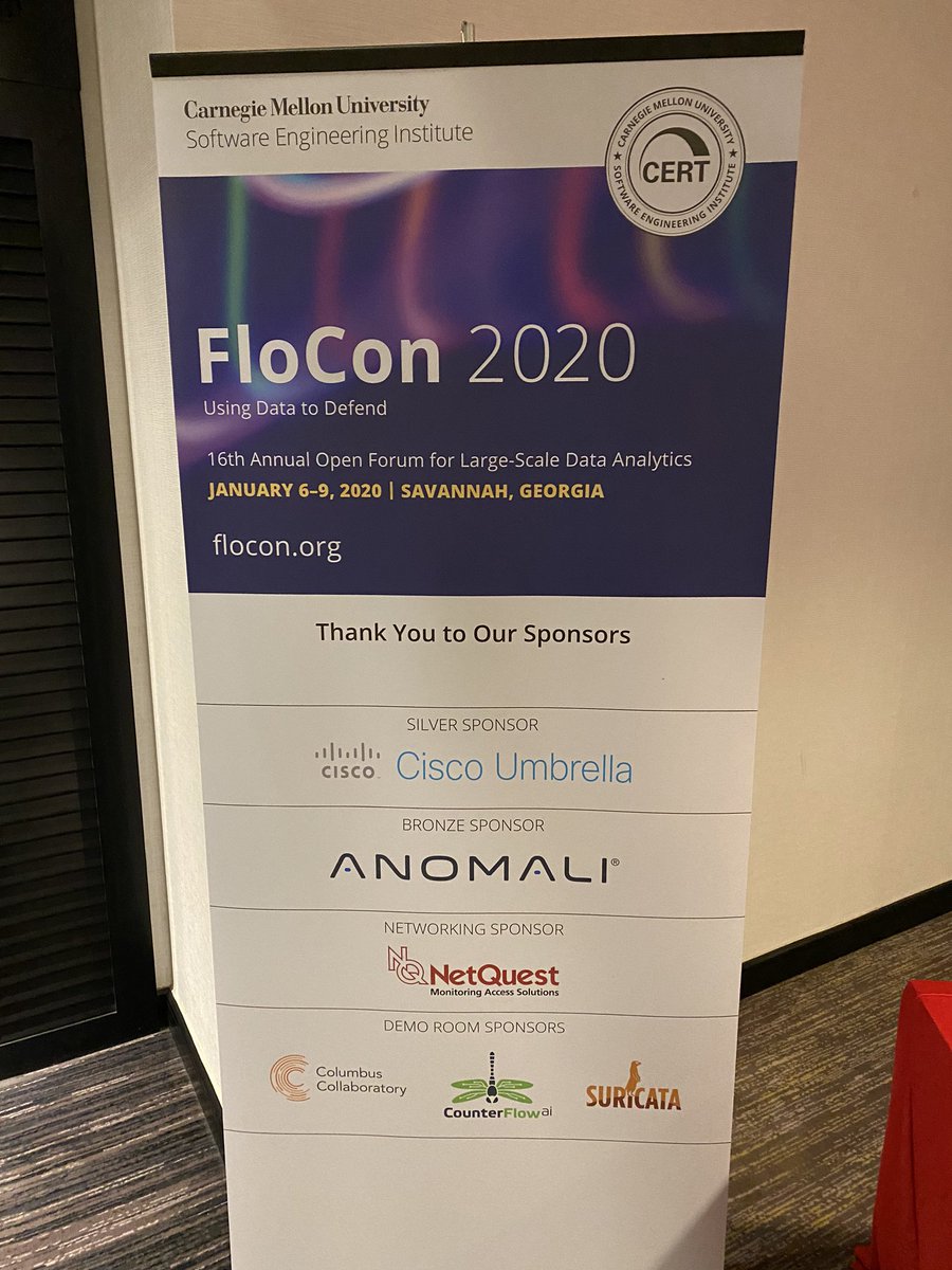 jstrosch's tweet image. Ready for #FloCon2020 @FloCon_News! @Suricata_IDS