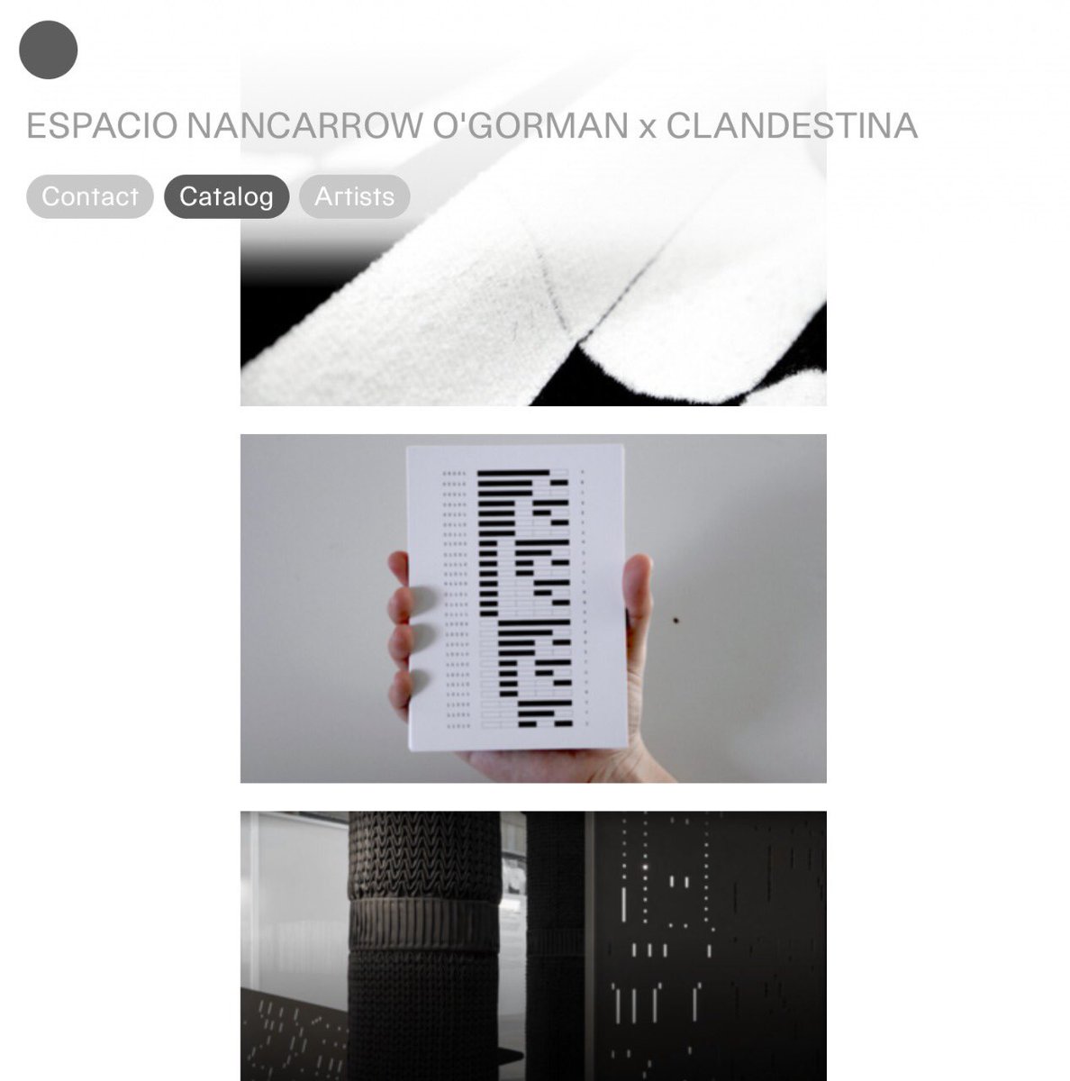 amormunozstudio's tweet photo. Próximamente! / Coming soon! @untitledartfair #untitledartfair #espacionancarrowogorman #sanfrancisco #art #amormuñoz #mexico #notesandfolds #rhythmicmanufacture #matterandmemory #code #handcraft #interactive #technology #weaving https://t.co/7STCxlXMyj