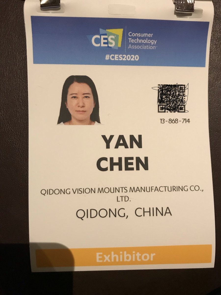 VisionMounts's tweet image. We're at #CES2020,Sands No.42574.