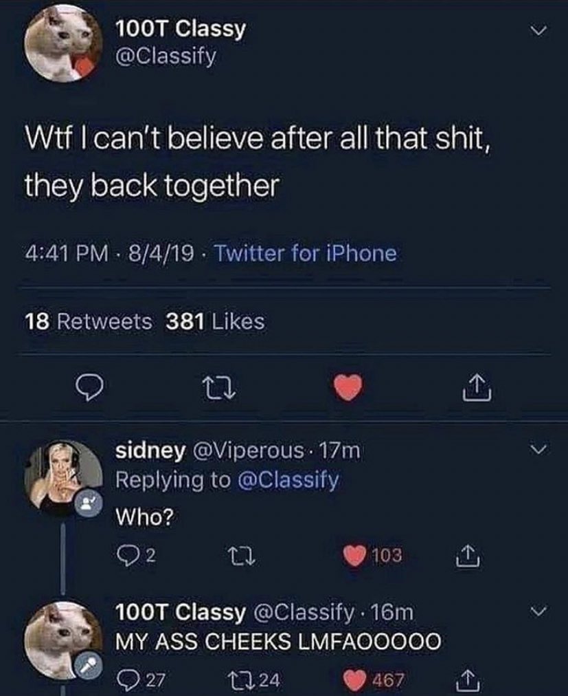 keepitsasssssy's tweet photo. I found this meme on IG and sent it to my mom thinking she’d laugh but instead she thinks my relationship is in crisis and someone on Twitter is making fun of it 😫 @Classify https://t.co/WhvhlYghFn