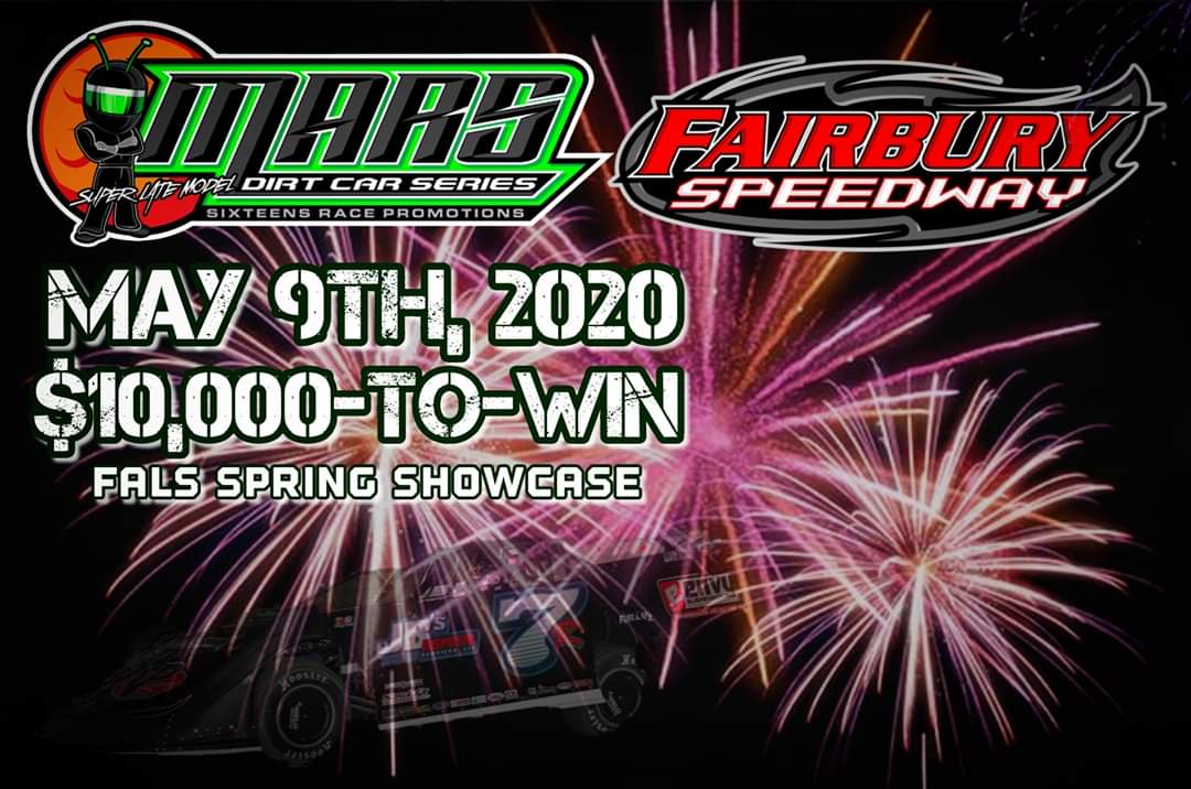 MARSDirtRacing's tweet photo. 📍 @FALS_NATION
📅 Saturday, May 9th
🏁 FALS Spring Showcase
💰 $10,000-to-win https://t.co/KqLHJSSspx