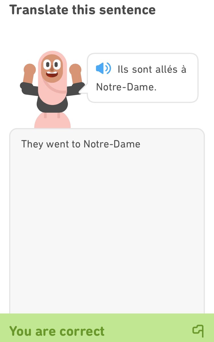 hormetic's tweet image. Everything I need to learn about #BehaviorDesign I learn from @duolingo while I’m practicing #French 
First rate #motivation with Streaks &amp;amp; other fun game mechanics 
Today I loved how illustrations animatedly applaud my correct answers