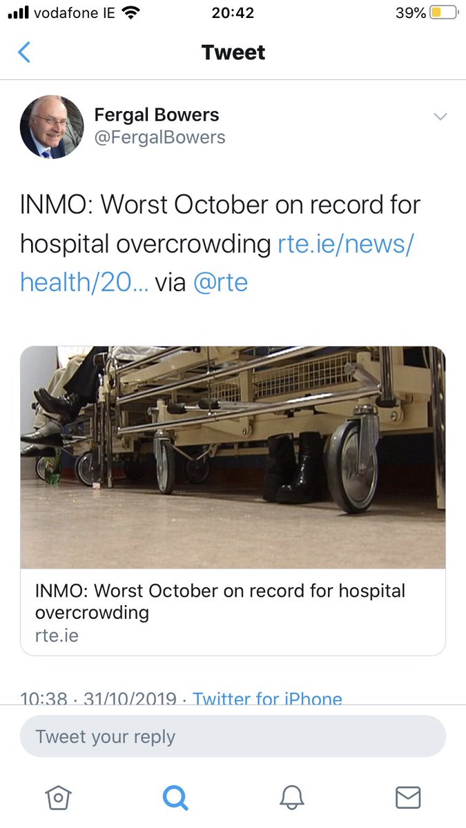 loreillysf's tweet photo. What was the excuse in October? Beyond a joke that the Taoiseach is blaming the flu for the ever present capacity crisis in our health service?? https://t.co/Zcq8oAbKgW