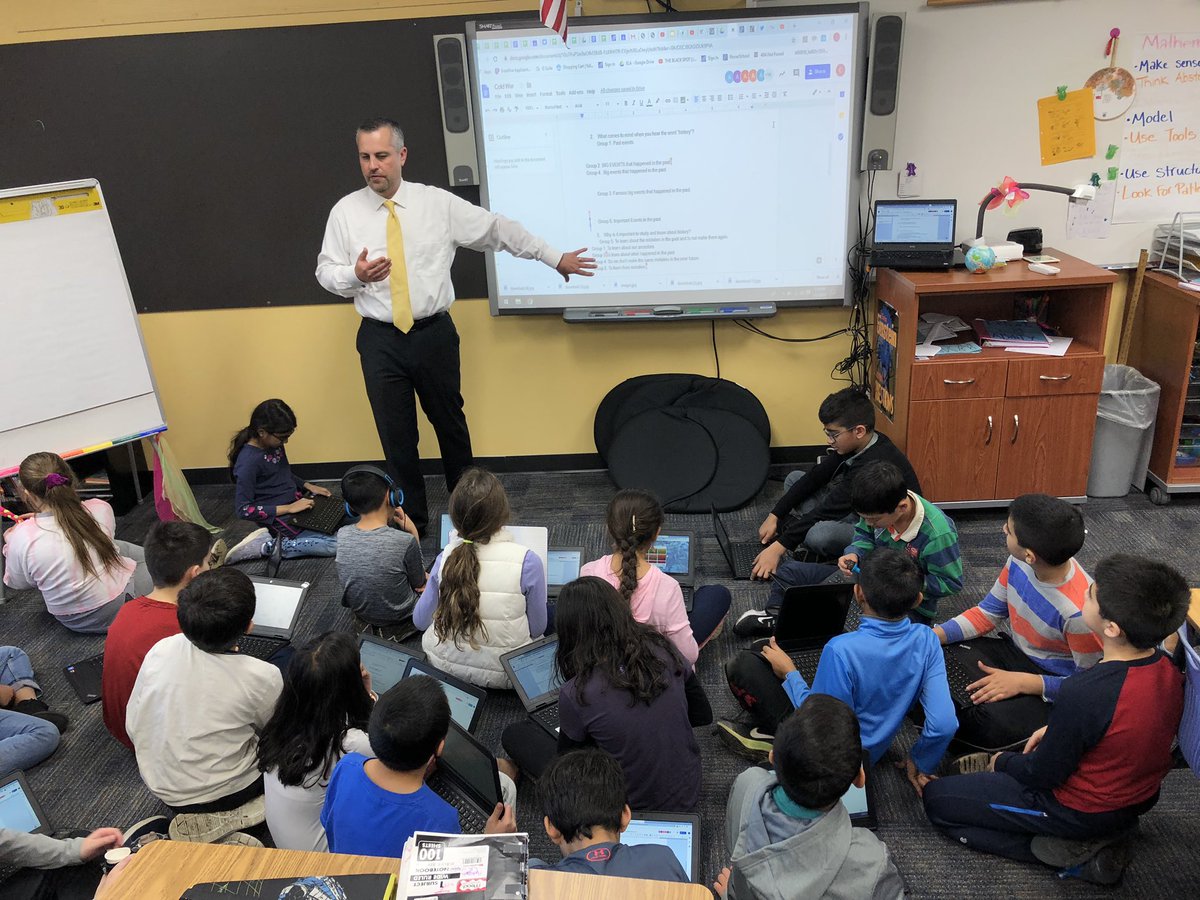 MrsKuethe's tweet photo. Thank you to @drprosen for teaching 4th ALP ELA all about the Cold War. We are so ready to launch our historical fiction unit! #d53learns #teamworkmakesthedreamwork https://t.co/GBBHUM709J