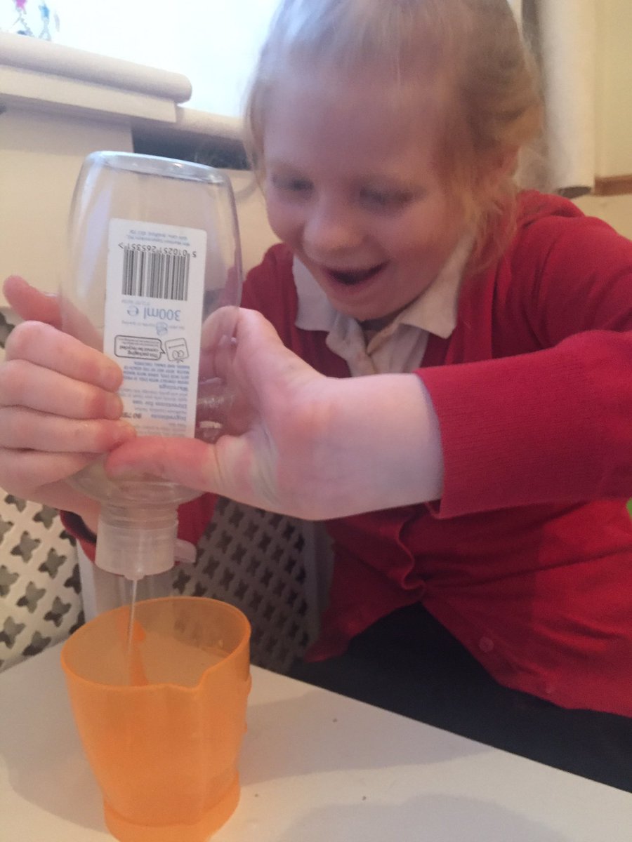 MumofanAngel1's tweet photo. After school this afternoon, we played with one of Jessica’s Christmas gifts, the Little Tikes Tornado Tower 🌪. We didn’t have the right ingredients for one of the suggested experiments, so made it up as we went a long. #AngelmanSyndrome #STEM #MakingScienceAccessible https://t.co/zZZL399KYd