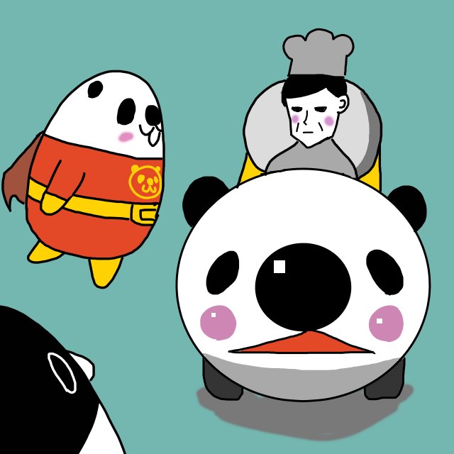 パンダマンのtwitterイラスト検索結果