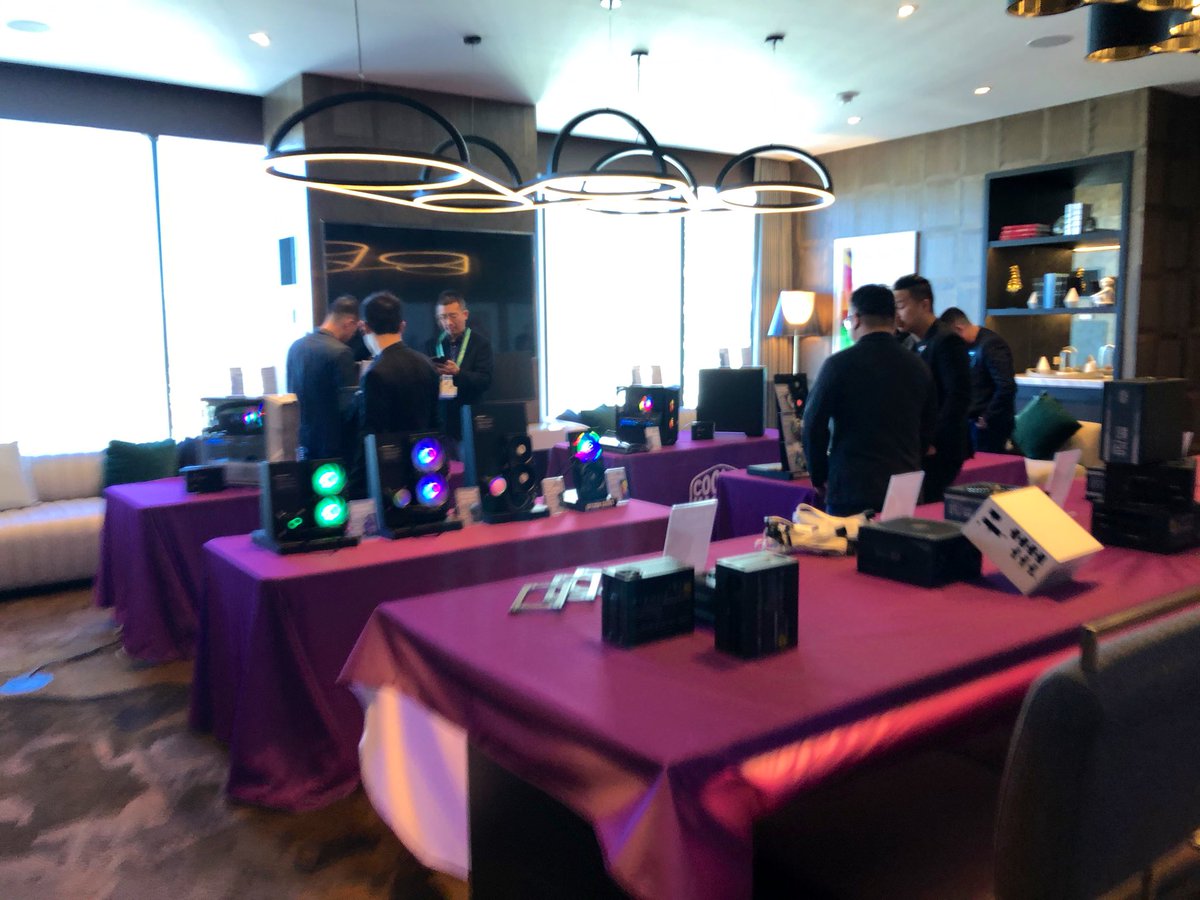 maratteo's tweet photo. Preview of @CoolerMaster #CES2020 suite @Palms .
For more details, stay tuned to your favorite media https://t.co/ab3JxoC6qn