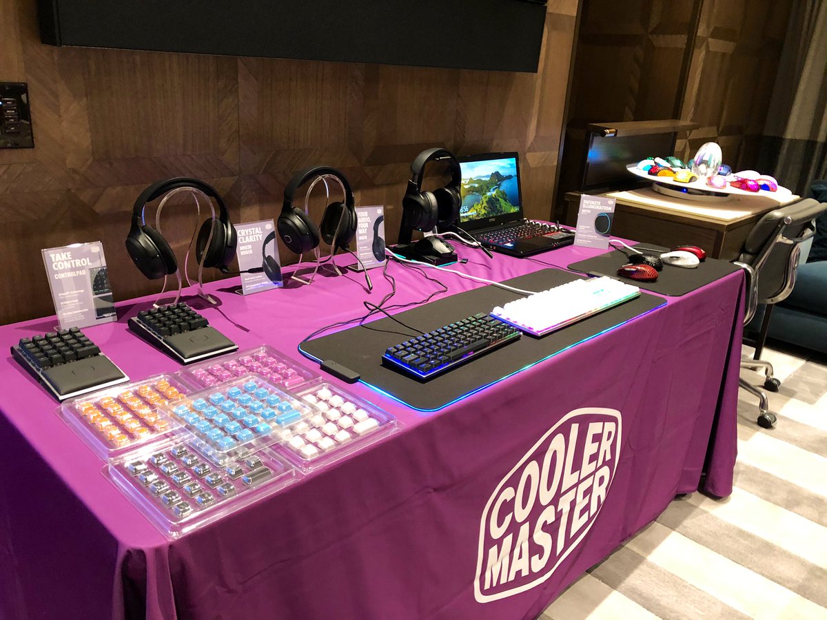 maratteo's tweet photo. Preview of @CoolerMaster #CES2020 suite @Palms .
For more details, stay tuned to your favorite media https://t.co/ab3JxoC6qn