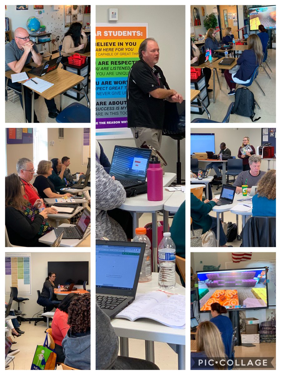 BCPSInnovates's tweet photo. Great Day of learning at the 2020 All County Meeting for Media Specialists. #minecraft #BECON #StreamVu #BrowardCountyLibrary https://t.co/1IHgroCYOa