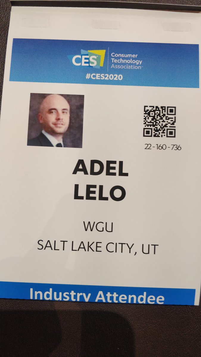 #CES2020 it's like Disneyland for techies.