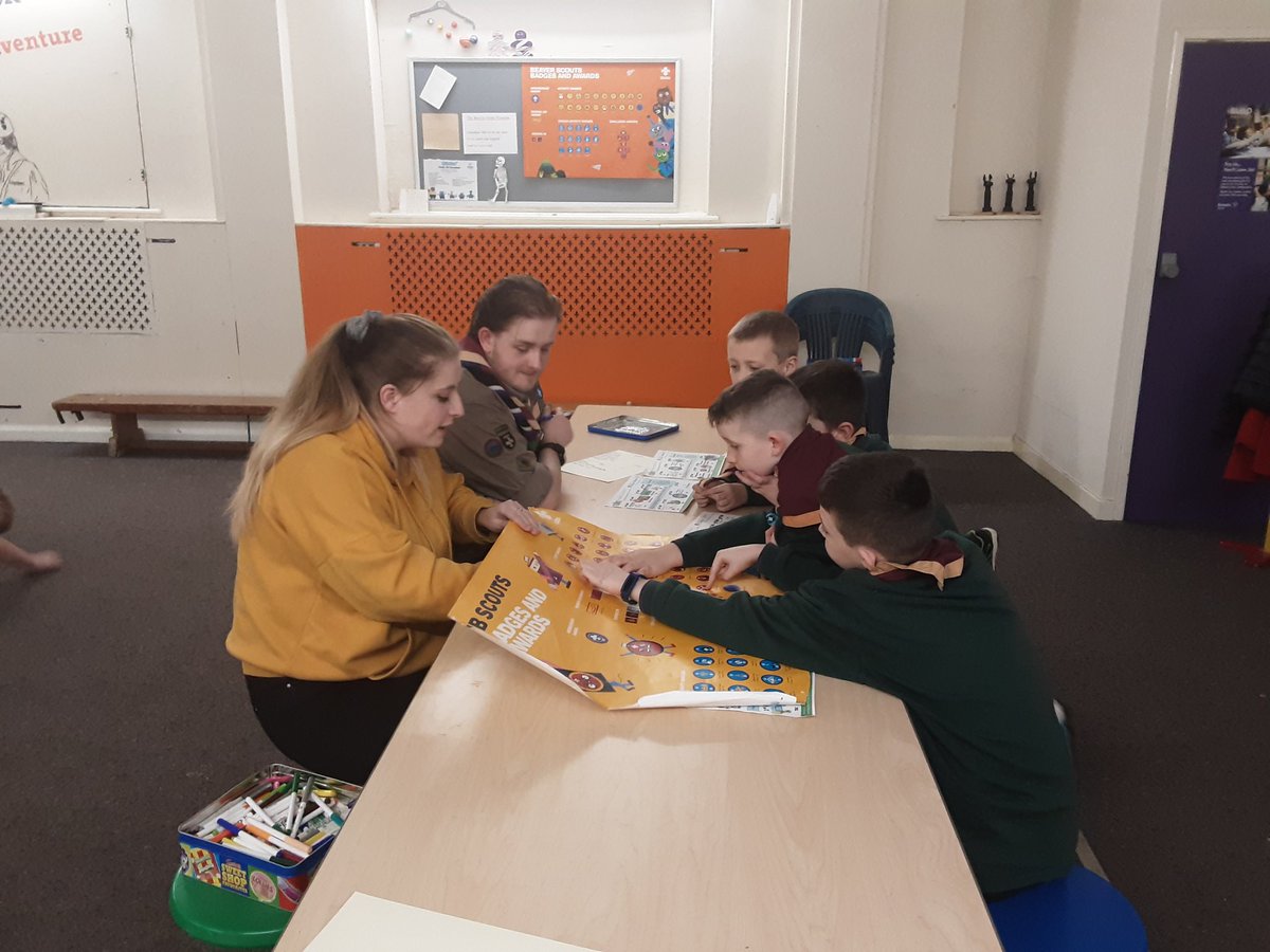 Eppleton1st's tweet photo. Children's feedback is what we thrive on and here is our newest leader and 1 of our brilliant #youngleaders running a #packforum gaining new ideas for our next programme #skillsforlife #youthlead https://t.co/aGLojkdMng