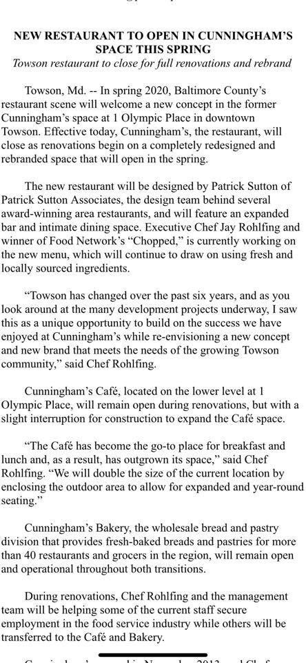 Cunninghams tweet media