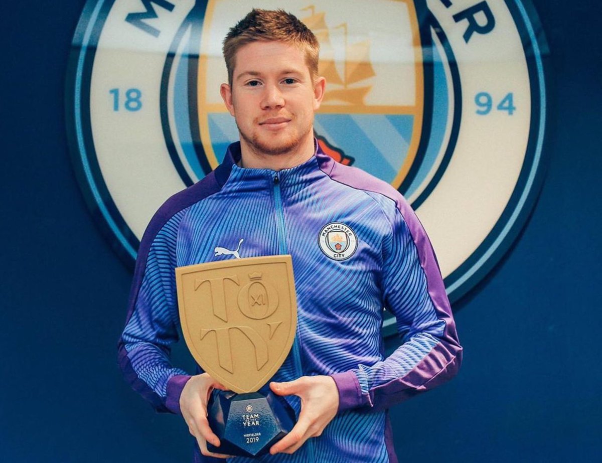 Thank you @EASPORTSFIFA for the Team of the Year recognition. Nothing without my teammates! 🔵