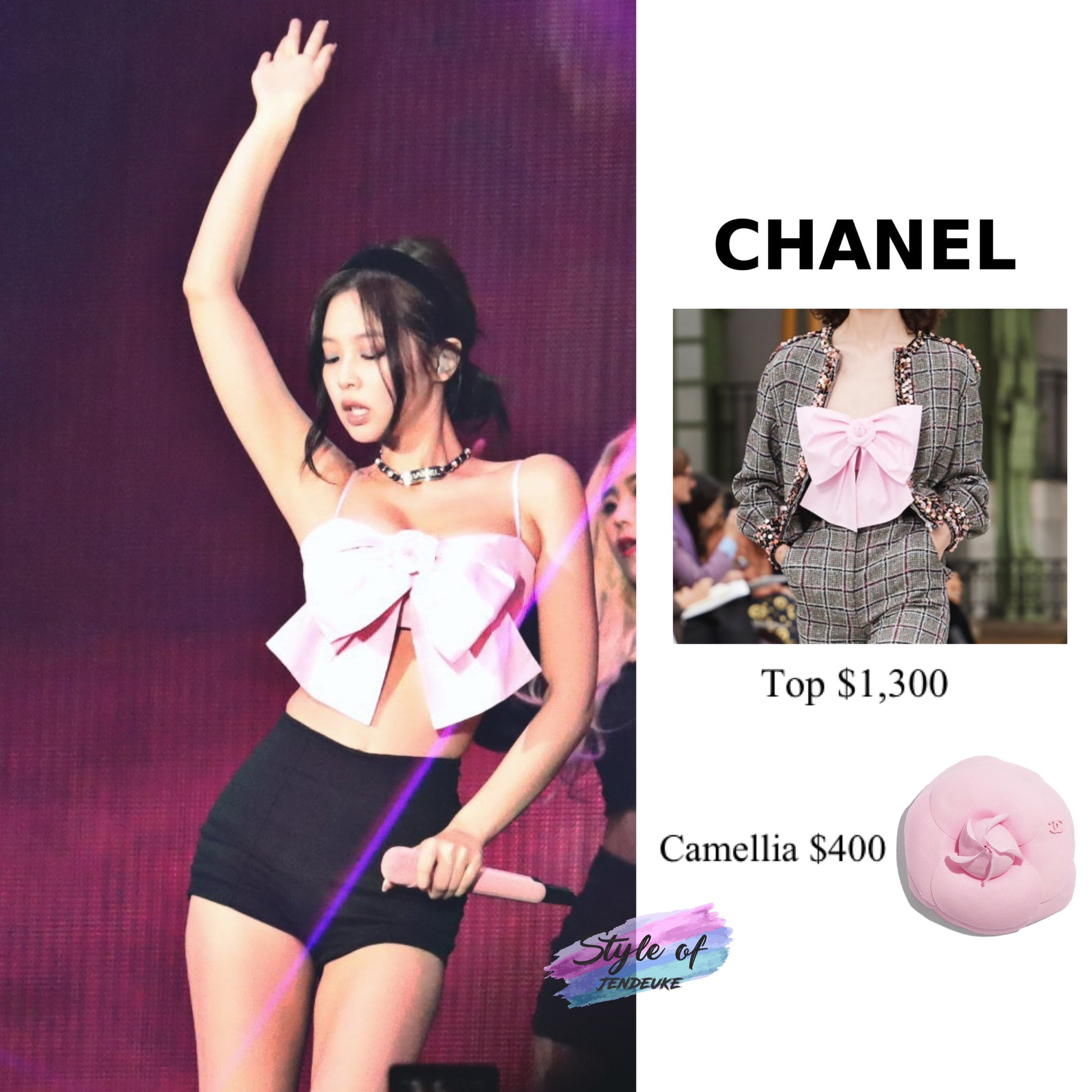 Authentic Second Hand Chanel Camellia Top PSS39800003  THE FIFTH  COLLECTION