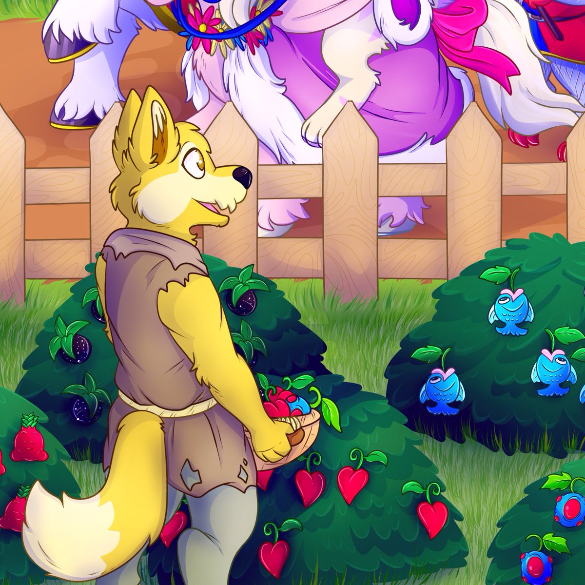 I'm proud to finally show off one of the pieces I worked very hard on for the <a href="/Neo_Adventures/">Neopian Adventures Zine</a> zine~

This one is for Meridell, an adventurous land full of royal riches and loyal knights!

🌈#Neopets #Neoart