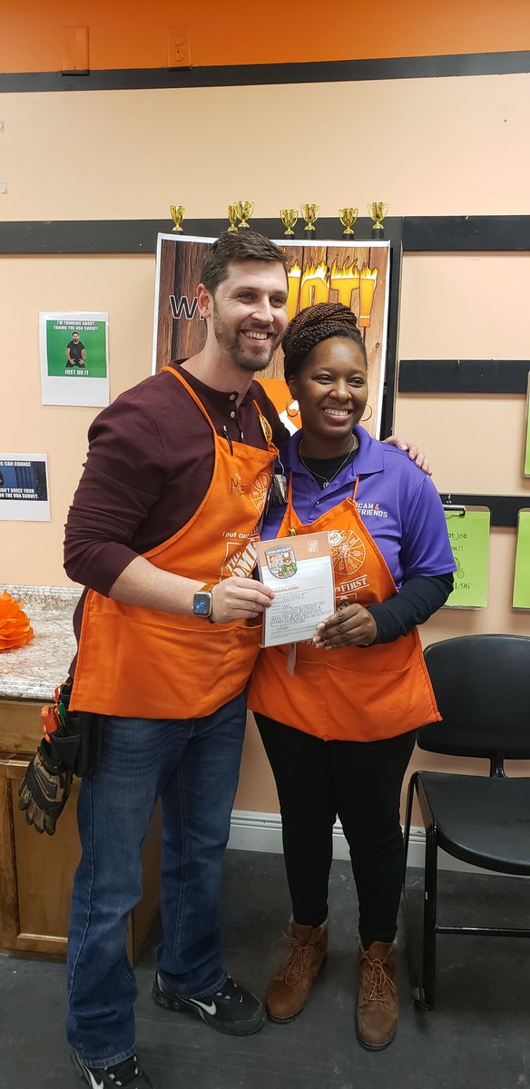 JorgeMontane1's tweet photo. Honoring these two GREAT associates in our staff meeting today. Adriana (left) caylyn (right) thank you ladies for all your efforts! @CharlesA_Wilson @AmandaKincadeSE @SeanBrownD133 @WeidmanJess @MarkDor58229257 https://t.co/H6UJJDbTjh