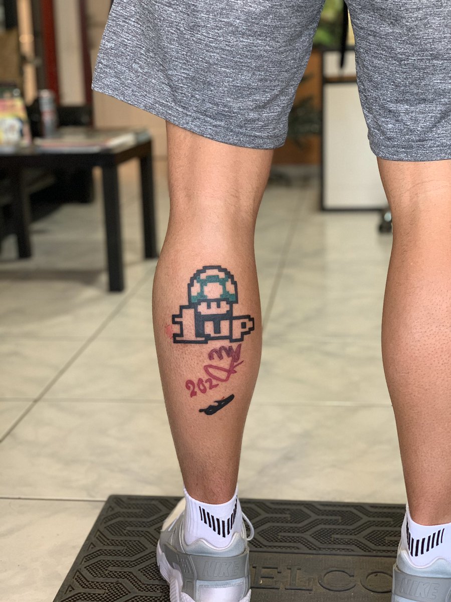 Featured image of post View 16 Hongo Tattoo Mario Bros Pixel