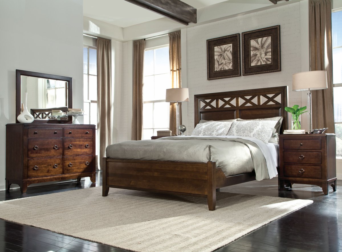 durhamfurniture's tweet photo. Crafted in solid maple and available in all of our finish options - the possibilities within the Glen Terrace Collection are endless #SolidStyle https://t.co/kWPbin3AZQ https://t.co/kjvn5hlo2Y