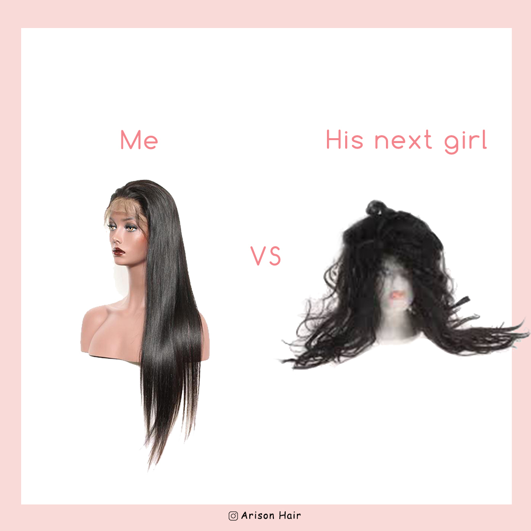 ArisonWigsShop's tweet photo. My best wishes, period.😆😆🙃
.
.
.
#ArisonHair #wigs #wiglovers #virginhumanhair #blackisbeautiful #repost #blackgirlsmagic #hotgirlshit #hairhumor #wigforblackwomen #muasupport #prettygirls #bitch #girlshit  #girlfriend #love #boyfriend  #fuckboy #exboyfriend https://t.co/BM4hfDfxNh
