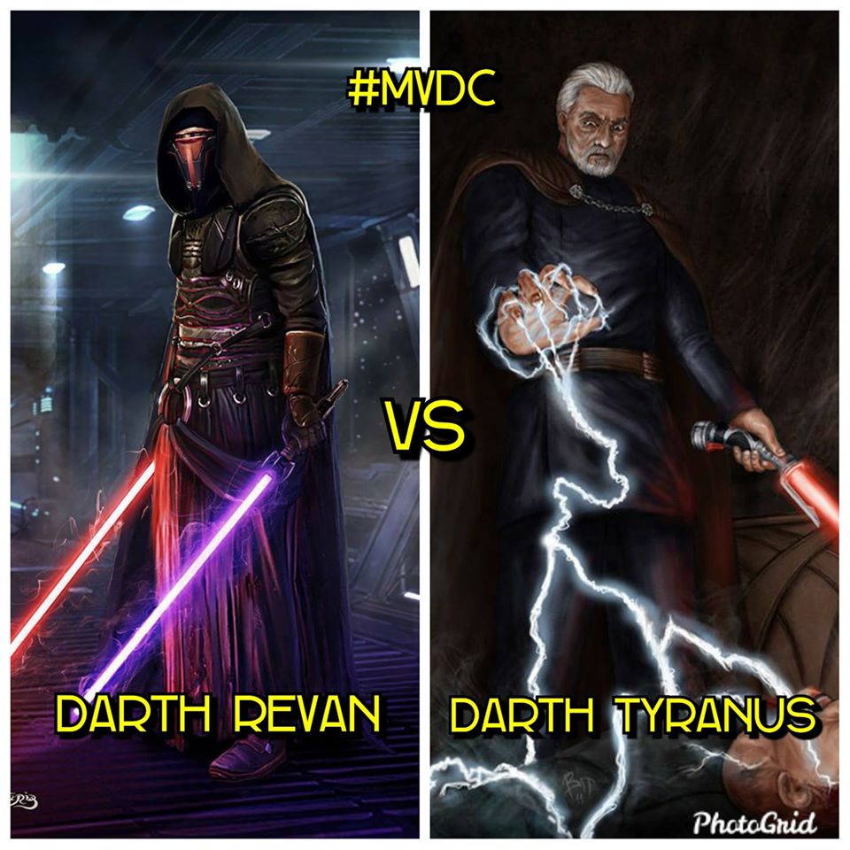 Emperor Krayt Reborn vs. Darth Caedus vs. Revan the Resurrected vs. Darth Tyranus vs. Lord Emperor Exar Kun ENoUy6iWoAMgTlk