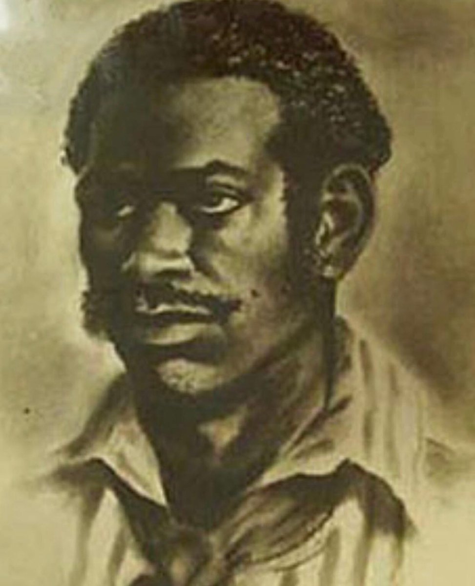“Black” Jose Antonio Aponte, AfroCuban revolutionary leader, Abakua & leader of a massive antislavery rebellion in Cuba in 1811-1812. In 1812, he & 8 others were executed.He led a bold island-wide conspiracy of enslaved & free Blacks aimed at liberating themselves by revolution+