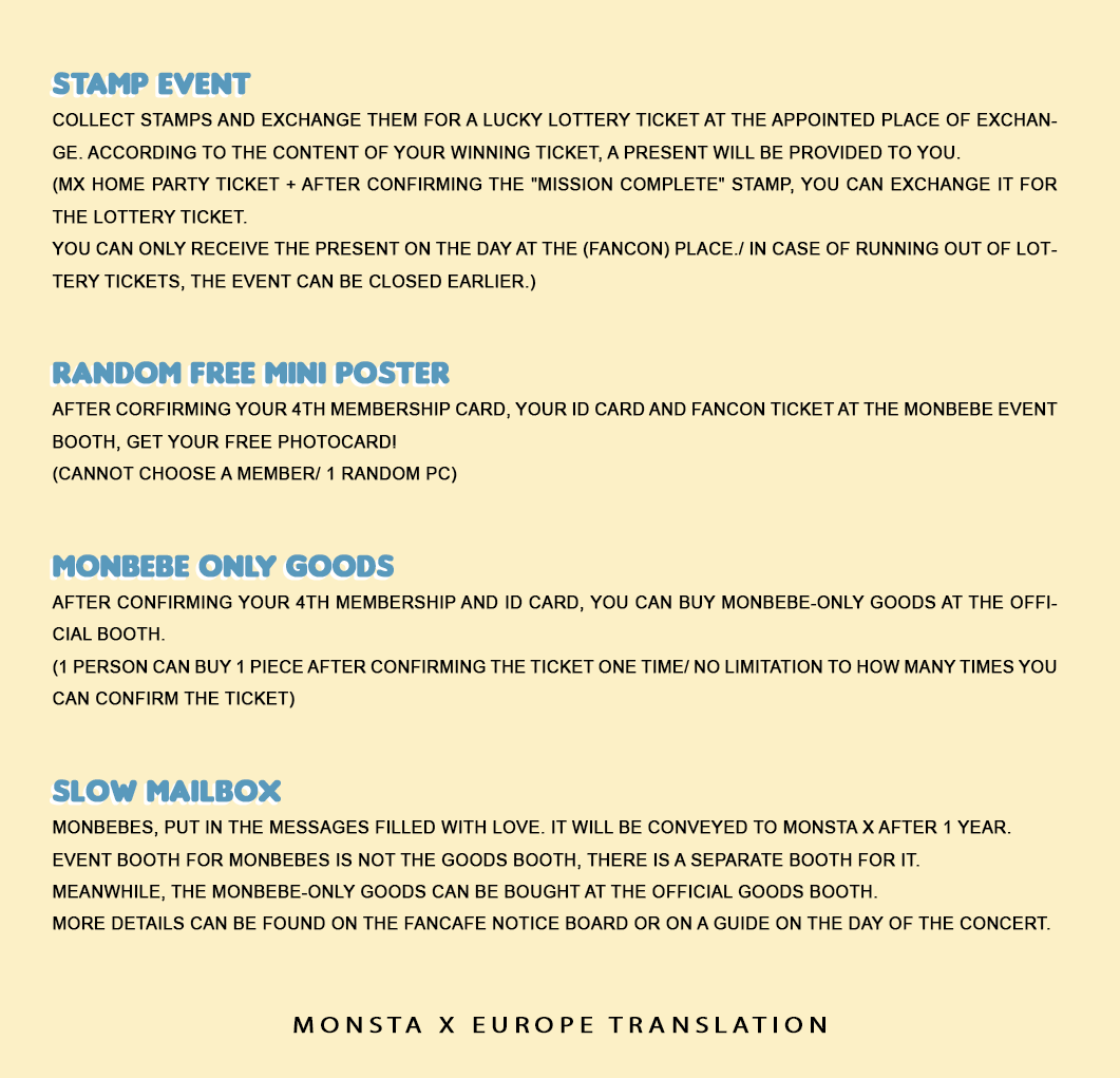 Monsta X Europe On Twitter Trans 06 01 20 Monbebe Events For