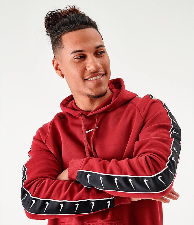 nike tape fleece hoodie