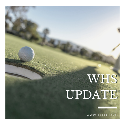 TexasGolfAssoc's tweet photo. #WHS2020 Update: All products are now functioning and golfers can post scores. The @USGA will continue monitoring to ensure a successful launch of WHS. https://t.co/cEmVz7kca2