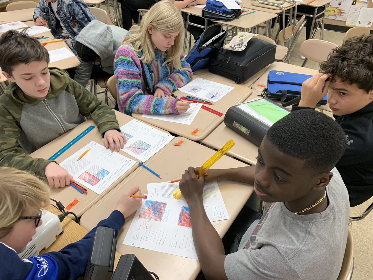 j_eisenberg87's tweet image. #algebra students @CatonsvilleMS use colored pencils to define feasible regions in order to solve #linearprogramming problems @BCPSMATH #critical #creative #collegebound #supportingthespp