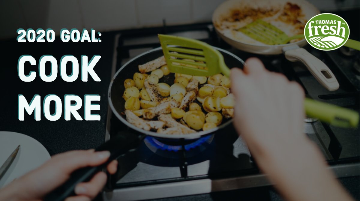 thomasfresh's tweet image. "The more you cook, the healthier you live. People who frequently cook dinner at home consume fewer calories than those who cook less." 🍳
.
Source: Harvard Health Publishing 
.
.
#2020Healthy #2020Goals #CookMore