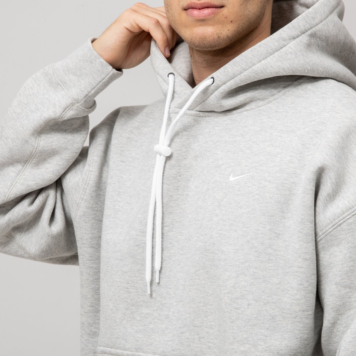 nikelab hoodie grey