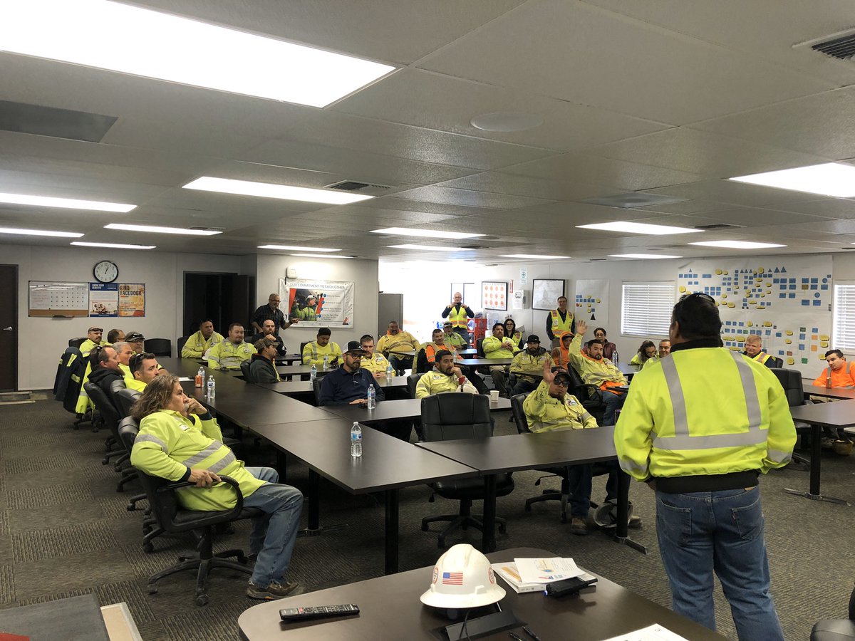 Kicking off safety week 2020 in Lytle Creek, great participation of the team and oustanding job of Dana leading the group #safetyWeek, #zero4life, <a href="/CEMEX_USA/">Cemex US</a>