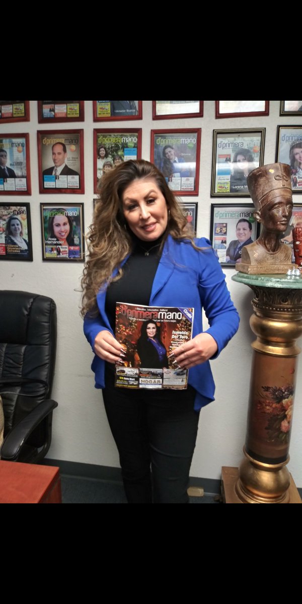 Ismelda's tweet photo. It was a great honor to be the feature story for December issue thank you https://t.co/Rnhnz1CN0l
