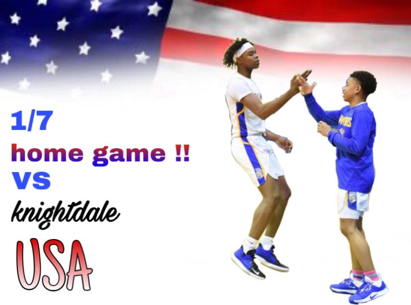 Your Warriors take on the Knights tomorrow night at home. The theme is USA out. Everybody come out and support the Warriors! GO WARRIORS!! 🔷🏀🔶