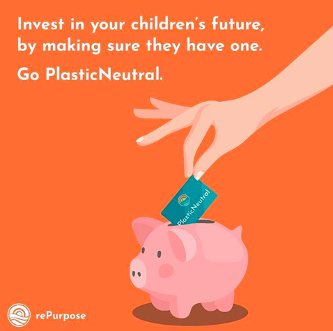 SOAlliance's tweet photo. From our #2019Accelerator cohort companies @rePurposeGlobal β» The best gift someone could give their child is the promise of a bright future!β£β£ πYou can secure your childrens' future now! Go PlasticNeutral with us to create an impact. #StopPlasticPollution #YouthForClimate https://t.co/auGl1Wvzg2