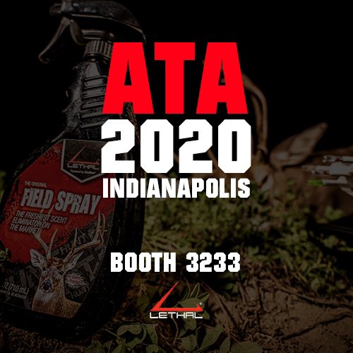 BackwoodsLife's tweet photo. If you're going to the 2020 Archery Trade Association show this week in Indianapolis, make sure to stop by the Lethal Products booth number 3233.  See the new Lethal Weapons Line!
#lethal #alwayslethal #lethalproducts #ATA2020 #archery #indianapolis #hunting #bowhunting https://t.co/8tVs8LdlJJ