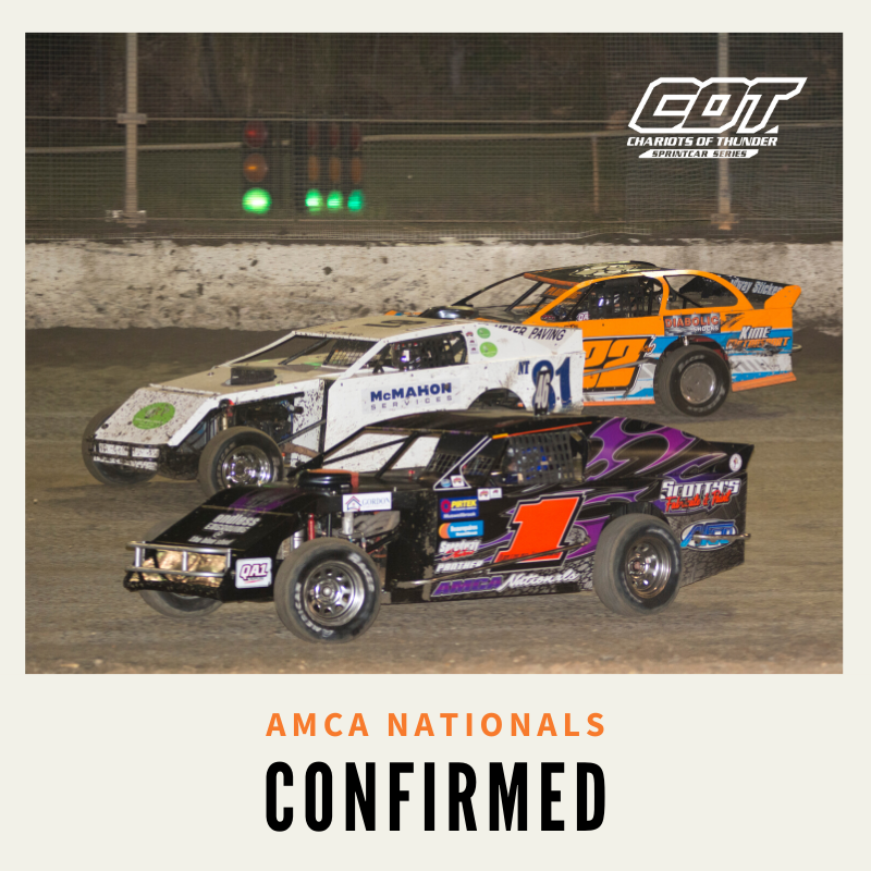 Support Sections are confirmed for Chariots 2020 with Wingless Sprints and AMCA Nationals set to hit the track at Northline Speedway, Darwin this August 2020. #MoreThanJustaRace