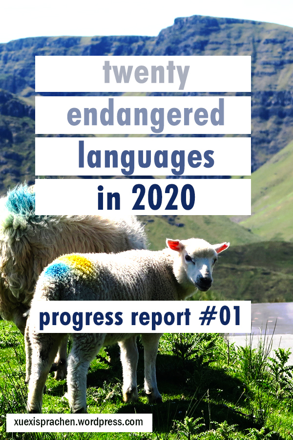 xuexisprachen's tweet image. 20 Endangered Languages in 2020: Progress Report #01 - How am I doing with Gàidhlig? 🤔 #scottishgaelic #endangeredlanguage xuexisprachen.wordpress.com/2020/01/06/20-…